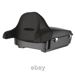 For 97+ Harley/Softail BLACK QUARTZ Rushmore Chopped Tour Pack Wrap Around