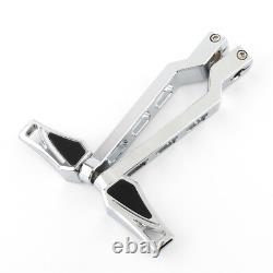 For Harley Floorboards Heel Toe Shift Levers Rear Footboard Touring Street Glide