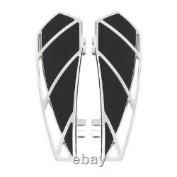 For Harley Floorboards Heel Toe Shift Levers Rear Footboard Touring Street Glide