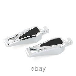 For Harley Floorboards Heel Toe Shift Levers Rear Footboard Touring Street Glide
