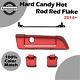 For Harley Hard Candy Hot Rod Red Flake Hinges Latch Advanblack Tour Pack