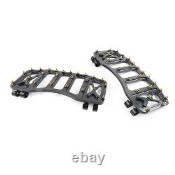 For Harley Softail Touring Road Glide Trike Dyna CNC Foot Pegs Floorboards Pedal