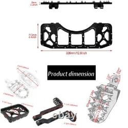 For Harley Street Glide Softail MX Style Foot Peg Floorboards Shifter Peg Pedals