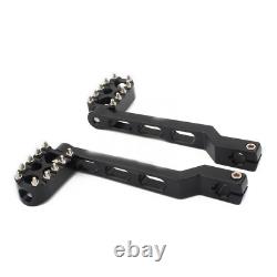 For Harley Street Glide Softail MX Style Foot Peg Floorboards Shifter Peg Pedals