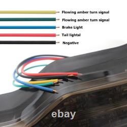 For Harley Touring 14+ Tour Pak Pack Trunk LED Brake Turn King Tail Light Lamp