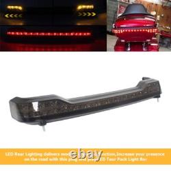 For Harley Touring 14+ Tour Pak Pack Trunk LED Brake Turn King Tail Light Lamp