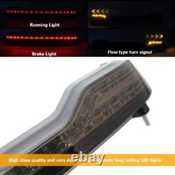 For Harley Touring 14+ Tour Pak Pack Trunk LED Brake Turn King Tail Light Lamp