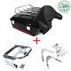 For Harley Touring 1997-2008 Chopped Tour Pack Trunk Mount Rack Docking Hardware