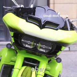 For Harley Touring Road Glide 2015-2023 Windshield Wave Windscreen Fairing Black