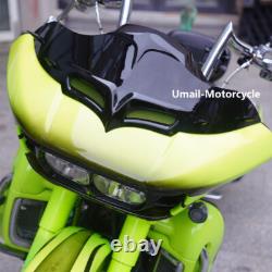 For Harley Touring Road Glide 2015-2023 Windshield Wave Windscreen Fairing Black