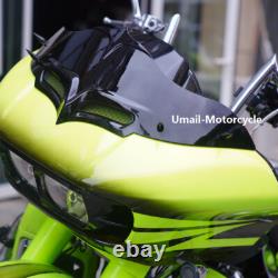 For Harley Touring Road Glide 2015-2023 Windshield Wave Windscreen Fairing Black
