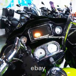 For Harley Touring Road Glide 2015-2023 Windshield Wave Windscreen Fairing Black