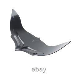 For Harley Touring Road Glide 2015-2023 Windshield Wave Windscreen Fairing Black
