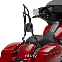 For Harley Touring Road Glide Road King Passenger Backrest Sissy Bar Pad 09-25