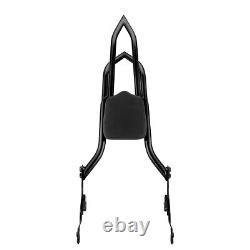 For Harley Touring Road Glide Road King Passenger Backrest Sissy Bar Pad 09-25