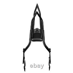 For Harley Touring Road Glide Road King Passenger Backrest Sissy Bar Pad 09-25