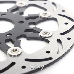 Front Rear 11.5 Brake Rotors Pads Touring 2000-2007 Road King Electra Road Glide