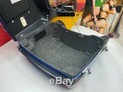 Genuine 97-20 Harley Tour Pack Pak Tail Light Backrest Speakers Luggage Rack