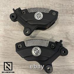 Genuine Harley OEM 08-23 Touring CVO Front Left Right Brake Calipers Brembo Pads