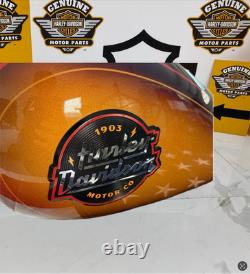 Genuine Harley Touring Fuel Gas Tank Set Emblems Badges Aluminum OEM