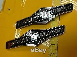 Genuine Harley Fuel Tank Emblems Badges Dyna Wide Glide Sportster Softail Street