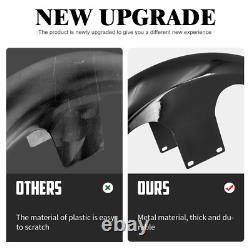 Gloss Black 120/ 21 Wrap Front Fender Fit For Harley Touring Electra Road Glide