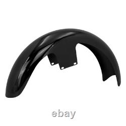 Gloss Black 120/ 21 Wrap Front Fender Fit For Harley Touring Electra Road Glide
