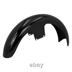 Gloss Black 120/ 21 Wrap Front Fender Fit For Harley Touring Electra Road Glide