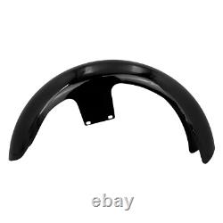 Gloss Black 120/ 21 Wrap Front Fender Fit For Harley Touring Electra Road Glide