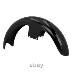 Gloss Black 120/ 21 Wrap Front Fender Fit For Harley Touring Electra Road Glide
