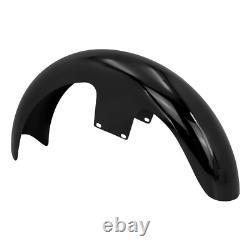 Gloss Black 120/ 21 Wrap Front Fender Fit For Harley Touring Electra Road Glide