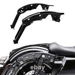 Gloss Black Fender Support Kit Fit For Harley Touring Models 2014-2024 2015 2016