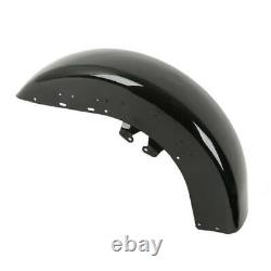 Gloss Black Front Fender Fit For Harley Touring Tri Electra Glide 2014-2023 2022