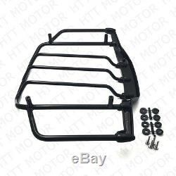 Gloss Black Luggage Rack Trail For Harley Air Wing Tour Pak Trunk Pack 1993-2013