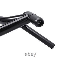 Gloss Black Saddlebag Guards Crash Bar For Harley Touring Street Glide 2009-2024