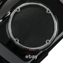 Glossy Black ABS Dual 6.5 Speaker Lids for 1994 2013 Harley Touring
