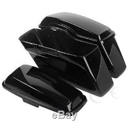 Glossy Hard Saddlebags Saddle Bags For Harley Davidson Touring 2014-2020 2019 18