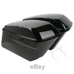 Glossy Hard Saddlebags Saddle Bags For Harley Davidson Touring 2014-2020 2019 18