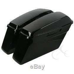 Glossy Hard Saddlebags Saddle Bags For Harley Davidson Touring 2014-2020 2019 18