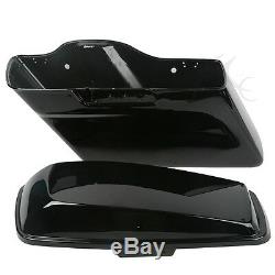 Glossy Hard Saddlebags Saddle Bags For Harley Davidson Touring 2014-2020 2019 18