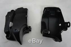 Glossy Vivid Black for Harley Davidson Touring Lower vented Fairing