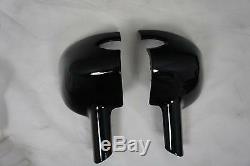 Glossy Vivid Black for Harley Davidson Touring Lower vented Fairing