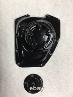 HARLEY DAVIDSON GlOSS BLACK TWINCAM COVER 25362-01 SOFTAIL DYNA TOURING
