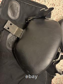 HARLEY DAVIDSON TOURING/DRIVER/RIDER Backrest 97-'12. HARLEY TOURING/GEAR BAG