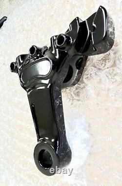 HARLEY ELECTRA GLIDE CLASSIC EFI FLHTCUI REAR BRAKE CALIPER Gloss Black 2000-08