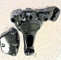 HARLEY ELECTRA GLIDE CLASSIC EFI FLHTCUI REAR BRAKE CALIPER Gloss Black 2000-08