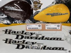 HD Genuine Harley Touring Softail Dyna Sportster Tank Emblems Badges OEM
