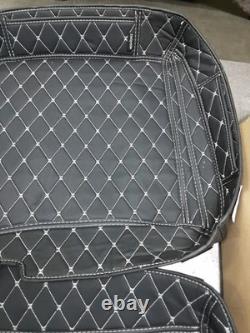 HOGWORKS Harley Davidson Touring Tourpak Saddlebag Liners Black And Silver