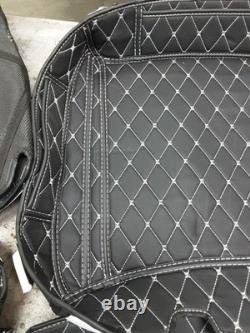 HOGWORKS Harley Davidson Touring Tourpak Saddlebag Liners Black And Silver