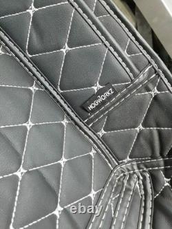 HOGWORKS Harley Davidson Touring Tourpak Saddlebag Liners Black And Silver